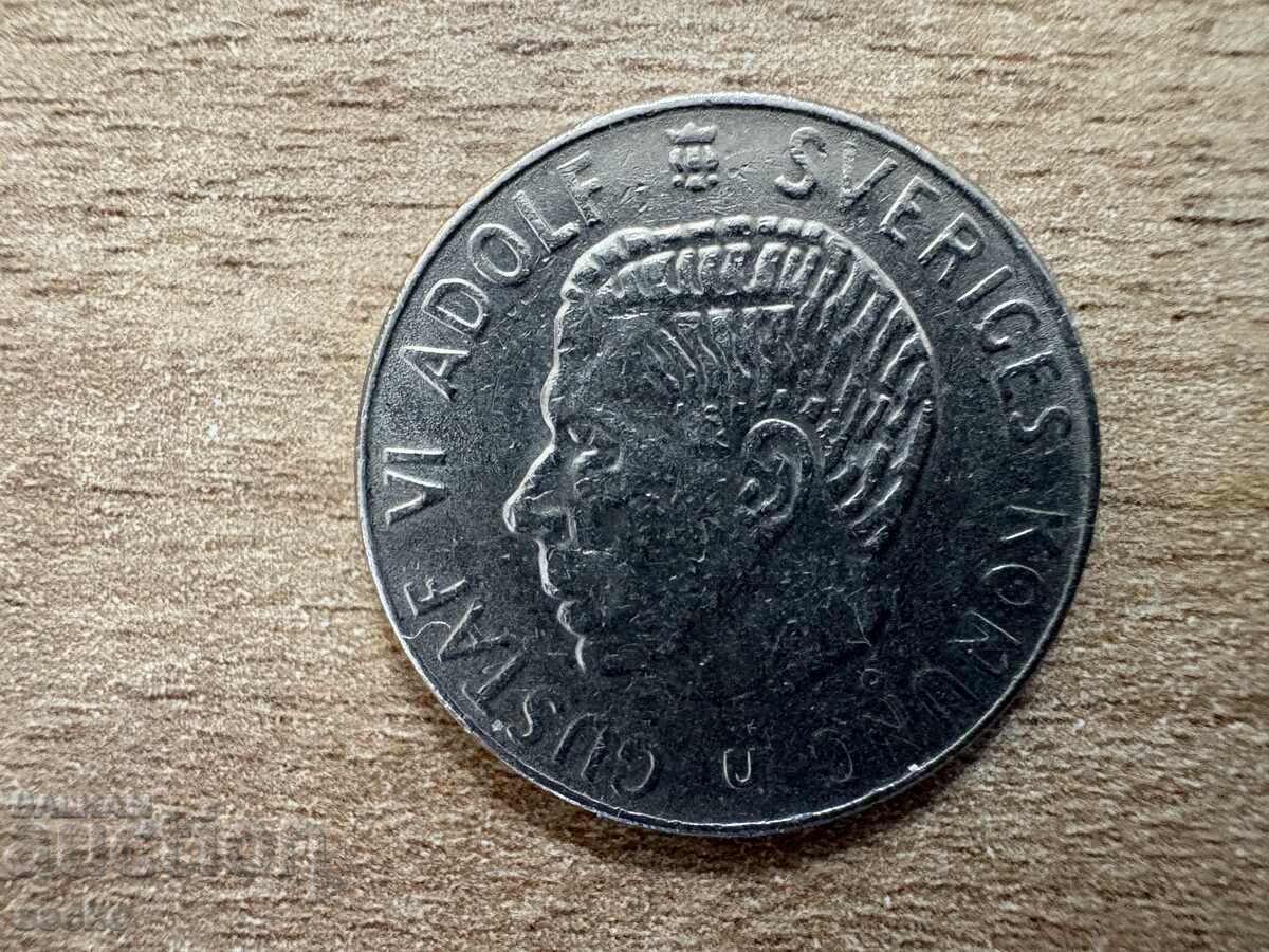 Швеция - 1 крона (1973) с цена 0.30 лв. | € 0.15