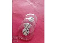 3 Pocket Watch Glasses 444