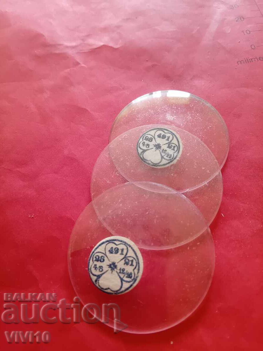 3 bucăți sticlă pentru ceas de buzunar 491 cu preț € 15.00 | 29.34 BGN