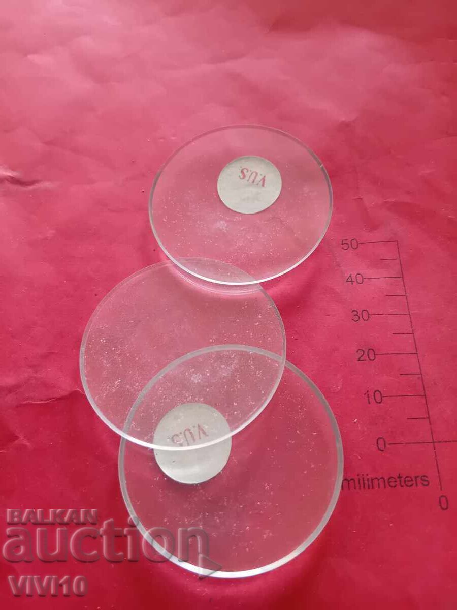 Auction  3 Pocket Watch Glasses 491