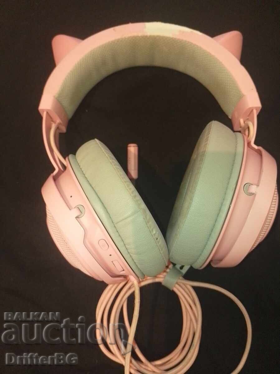 Delivery of Gaming headphones with microphone Razer Kraken Kitty Delivery of Gaming headphones with microphone Razer Kraken Kitty