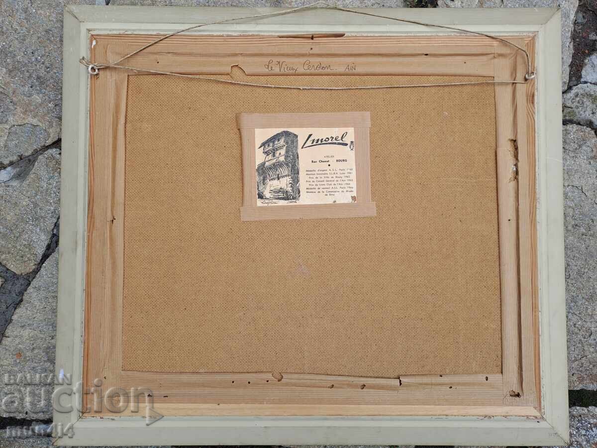 Delivery of Painting L. Morel oil phaser frame