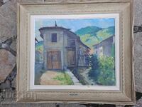 Painting L. Morel oil phaser frame