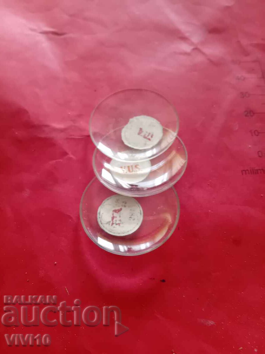 Δημοπρασία 3 τμχ γυαλιά για ρολόι τσέπης 384 Δημοπρασία 3 τμχ γυαλιά για ρολόι τσέπης 384