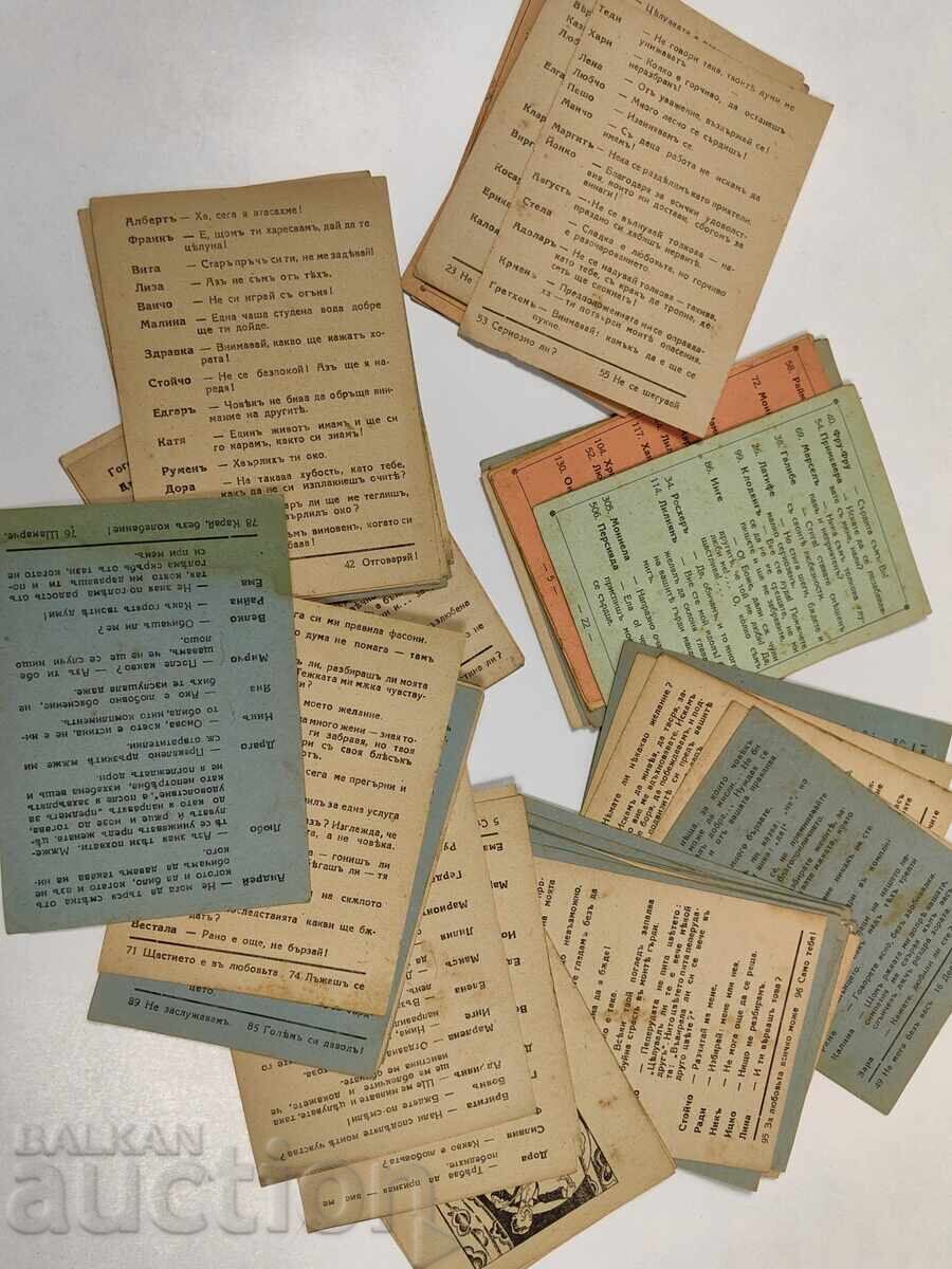 THE AMUR GAMES (FLIRT CARDS) 51-52 CARDS - 5 THE AMUR GAMES (FLIRT CARDS) 51-52 CARDS - 5