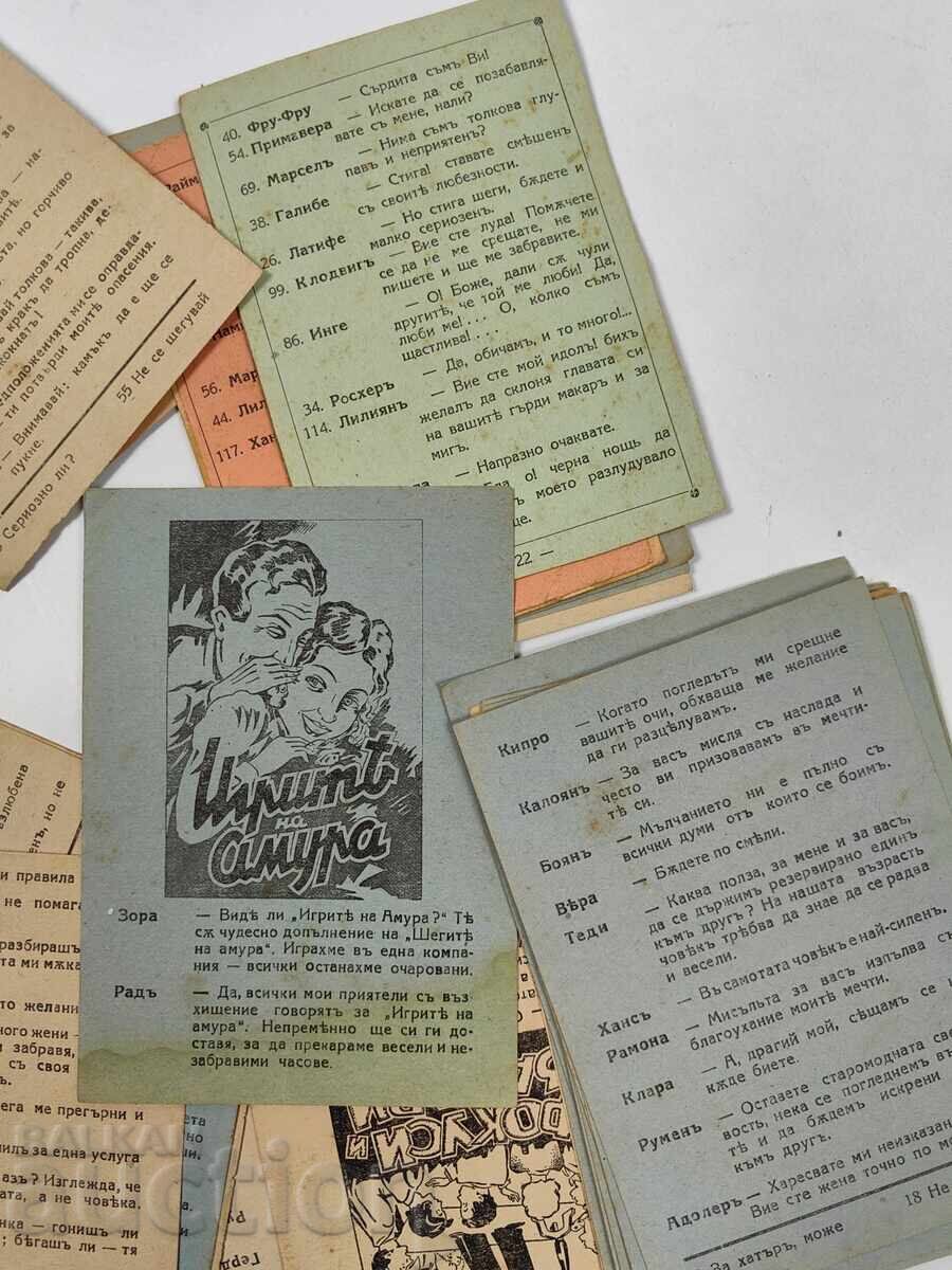 THE AMUR GAMES (FLIRT CARDS) 51-52 CARDS - 6 THE AMUR GAMES (FLIRT CARDS) 51-52 CARDS - 6