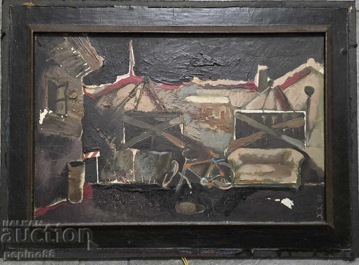 Auction B.Z.C. Hilda Haritinova City Motif Auction B.Z.C. Hilda Haritinova City Motif