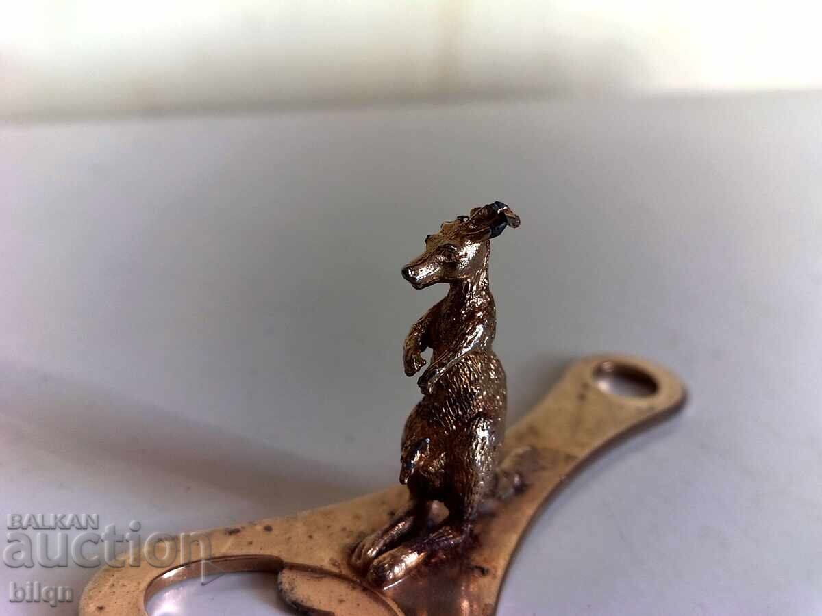 Rară Deschizător de Sticle de Colecție - Cangur cu preț 28.87 BGN | € 14.76