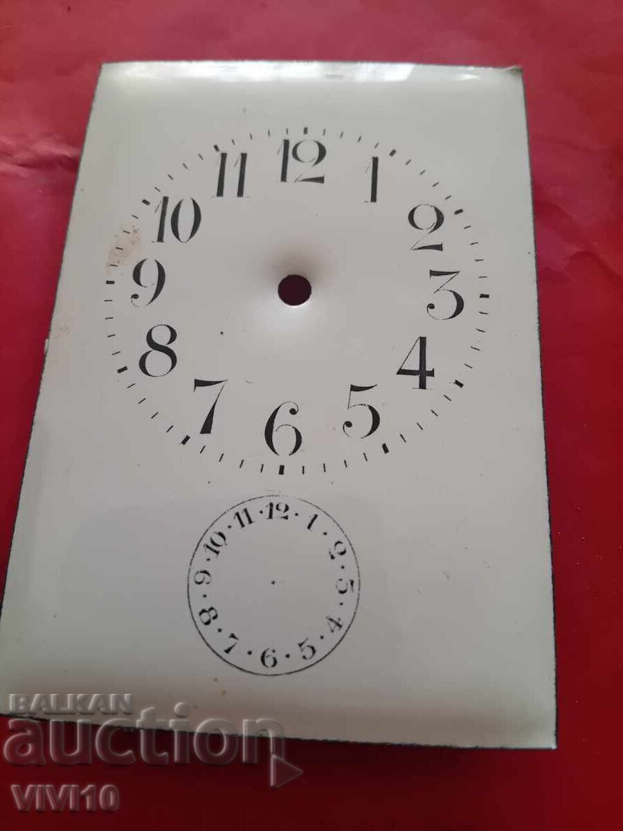 Δημοπρασία Τέλειο καντράν για ρολόι καρέ