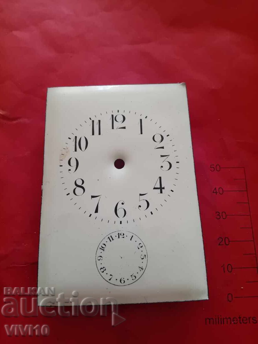 Τέλειο καντράν για ρολόι καρέ