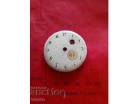 Antique pocket watch dial