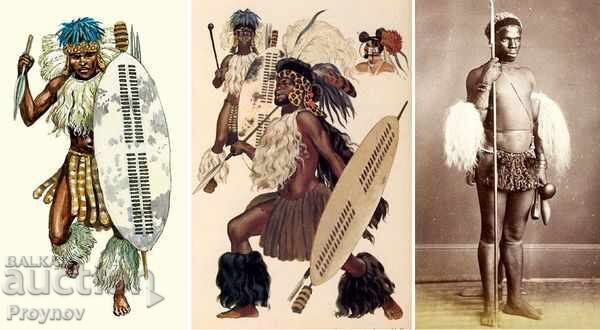 Spear-Assegai from the time of Shaka Zulu - 53 cm with price 450.00 BGN | € 230.08