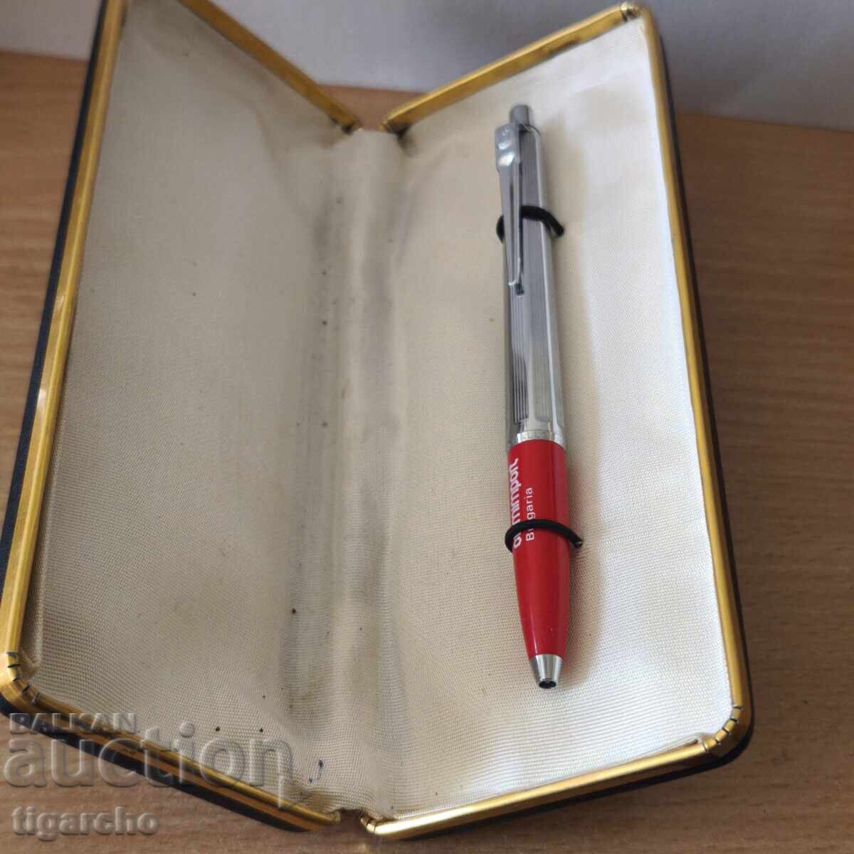 Ballpoint pen with price 20.00 BGN | € 10.23 Ballpoint pen with price 20.00 BGN | € 10.23