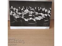 Παλιά καρτ ποστάλ ιστορικού συνεδρίου