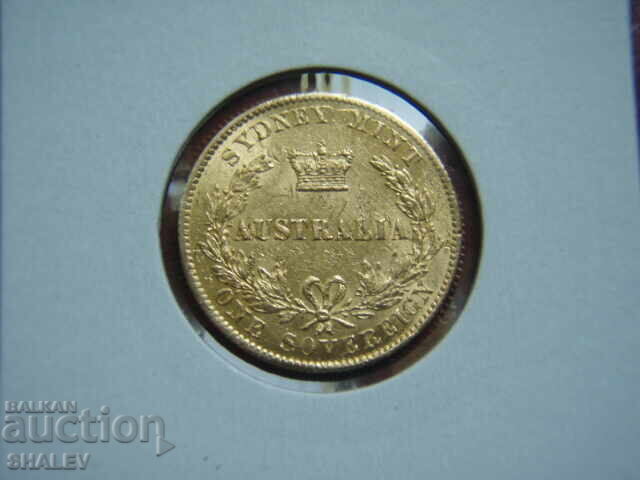 1 Sovereign 1870 Australia (1 suveren Avstraliya) - AU (aur) cu preț 2069.89 BGN | € 1058.32