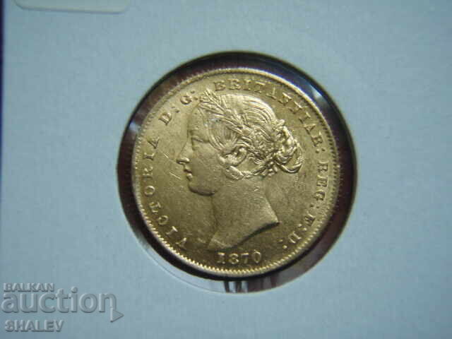 1 Sovereign 1870 Australia (1 suveren Avstraliya) - AU (aur) - 6