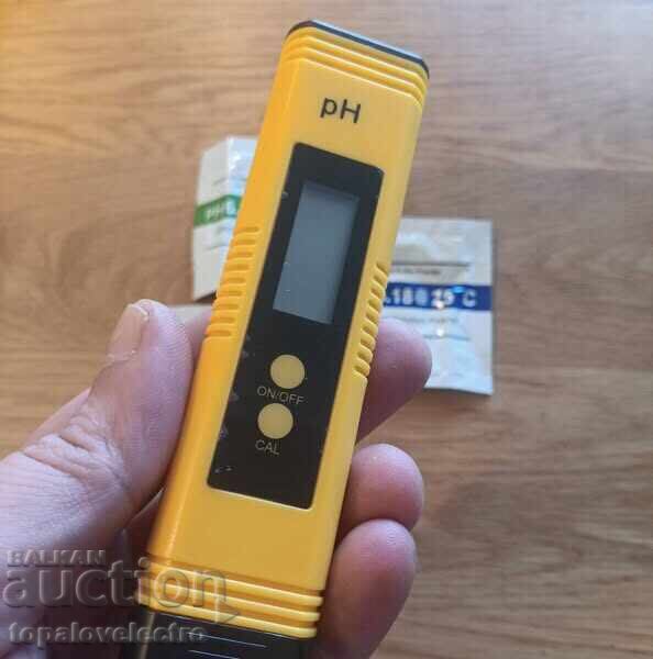 ΝΕΟ! Ψηφιακό pH μετρητή νερού για πισίνες, πόσιμο νερό, ακ - 5