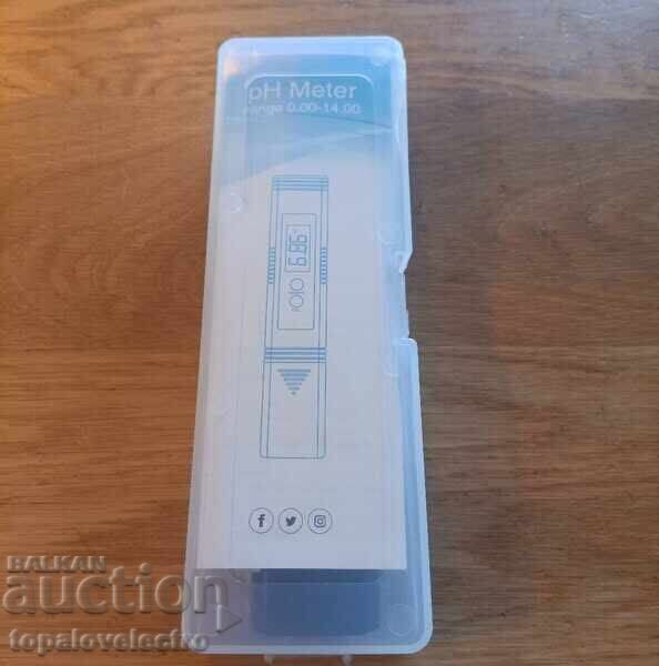 ΝΕΟ! Ψηφιακό pH μετρητή νερού για πισίνες, πόσιμο νερό, ακ - 7