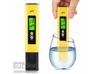 NOU! PH-metru digital pentru apă pentru piscine, apă potabilă, acvarii