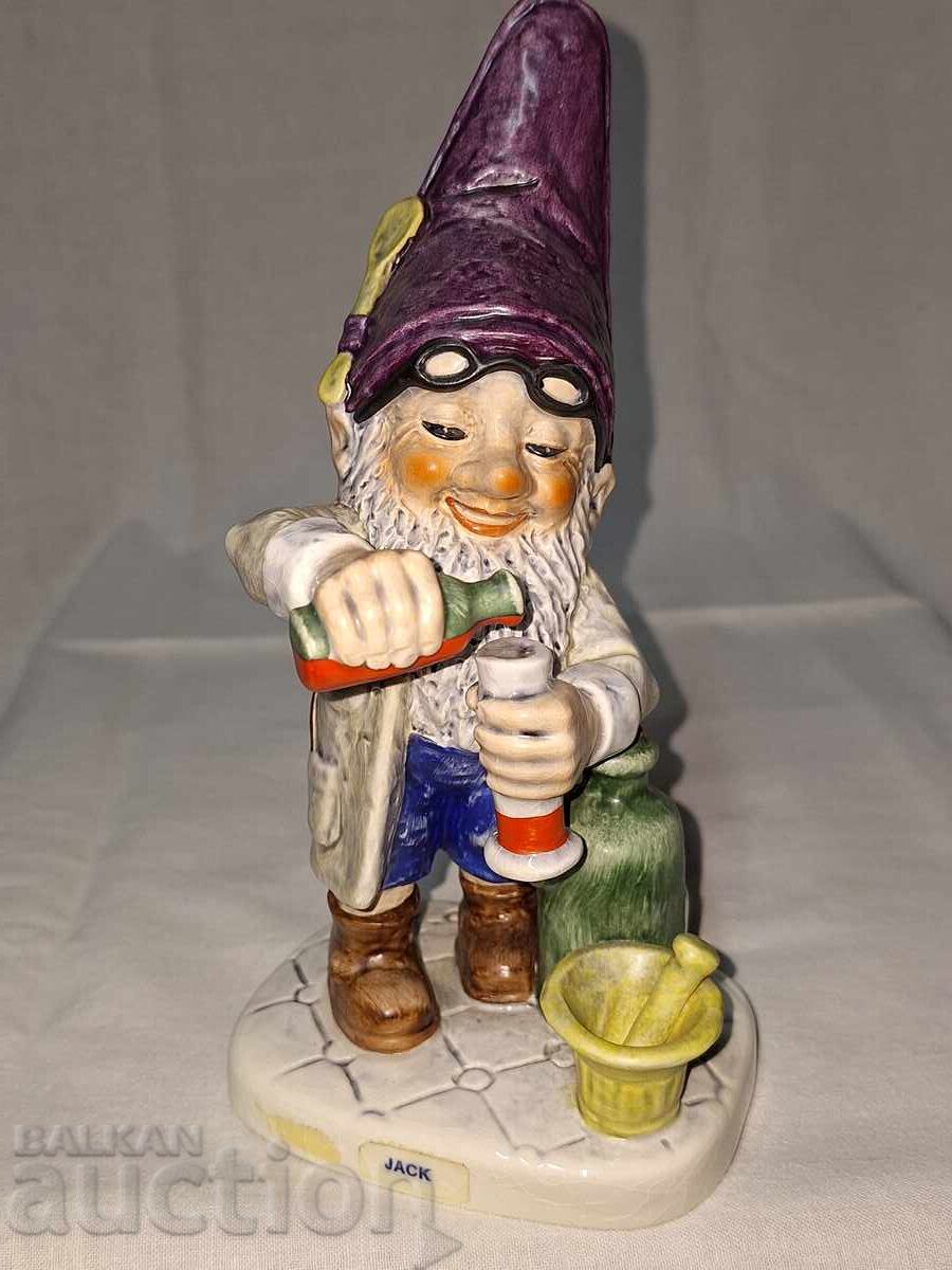 Πορσελάνινο ειδώλιο--Goebel--W.Germany--1972--Jack--φαρμακοποιός