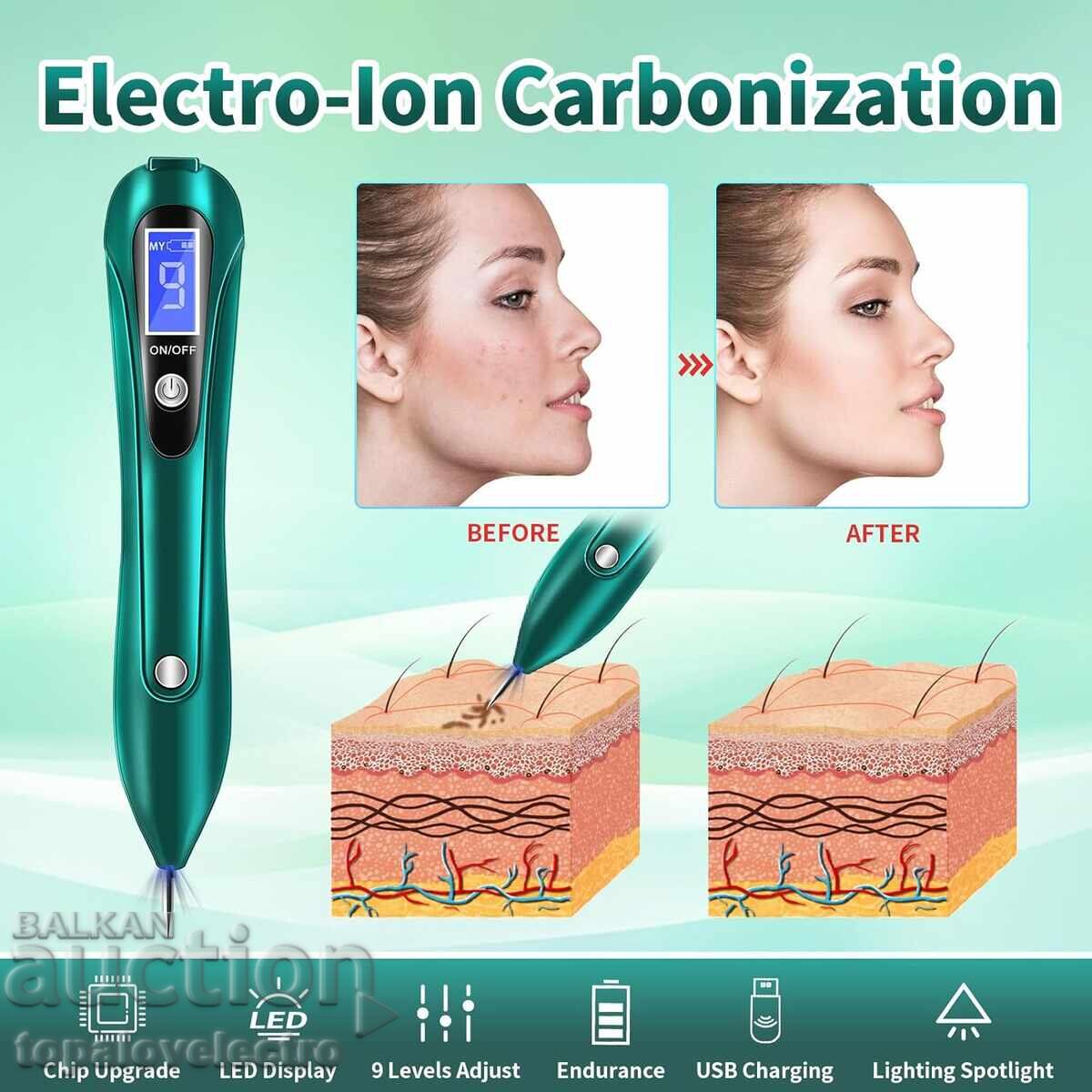 NEW! Plasma pen for removing moles, warts, and with price 43.00 BGN | € 21.99