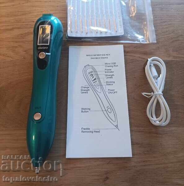 Delivery of NEW! Plasma pen for removing moles, warts, and