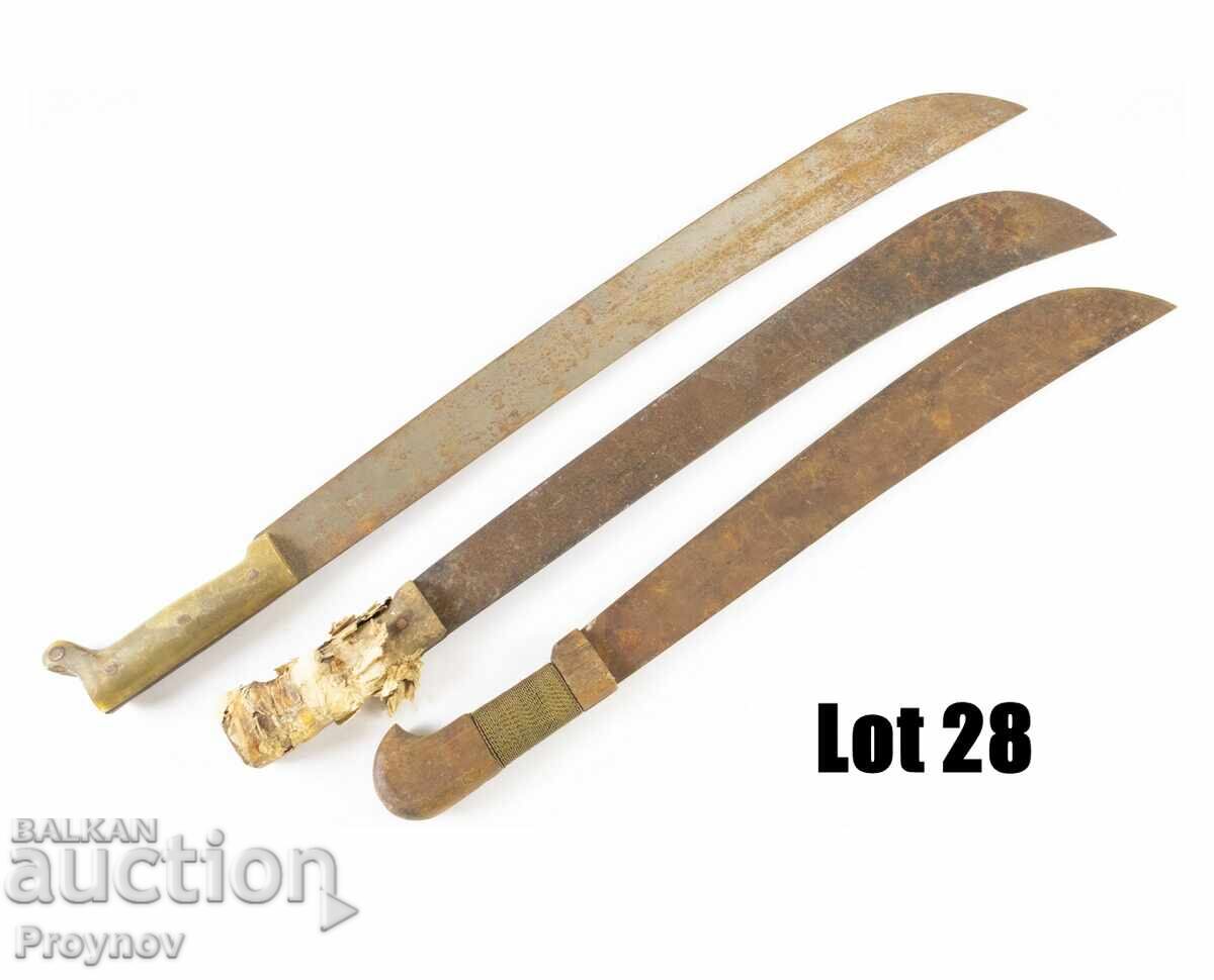 Колекция от 3 бр. Мачете с цена 180.00 лв. | € 92.03 Колекция от 3 бр. Мачете с цена 180.00 лв. | € 92.03