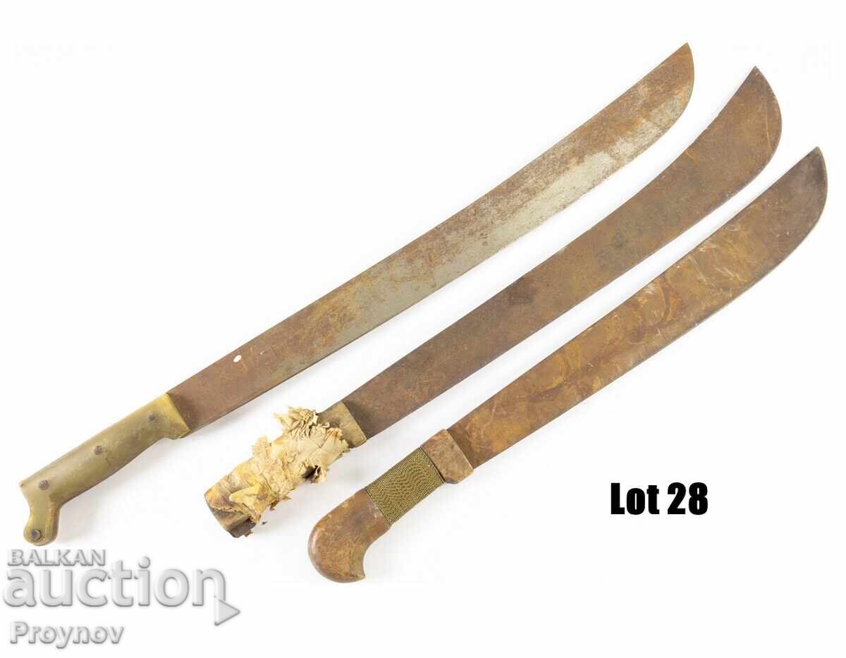 Колекция от 3 бр. Мачете Колекция от 3 бр. Мачете