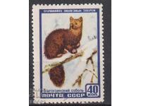 Marca Fauna Zibelină 1957 din URSS