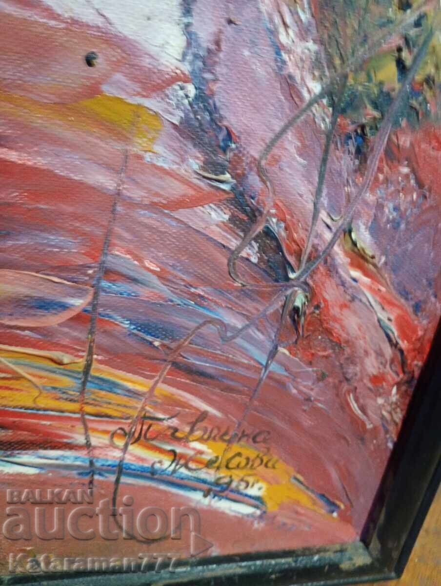 Licitație Tablou mare în ulei! Licitație Tablou mare în ulei!