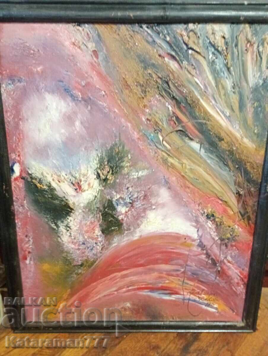 Livrarea Tablou mare în ulei! Livrarea Tablou mare în ulei!