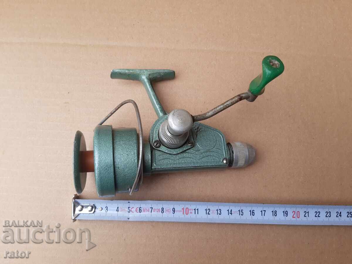 Παλιά συλλεκτική μηχανή ψαρέματος ESVEDE DELPHIN -TOKOZ