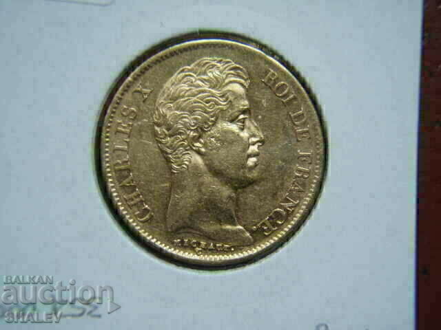 40 Franci 1830 A Franța (40 franka Frantsiya) / 1 - AU (zlato) - 5