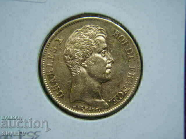 40 Franci 1830 A Franța (40 franka Frantsiya) / 1 - AU (zlato) - 6