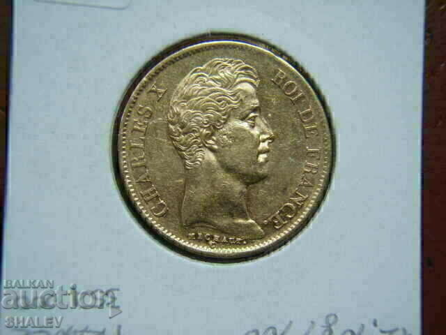 40 Franci 1830 A Franța (40 franka Frantsiya) / 1 - AU (zlato) - 7