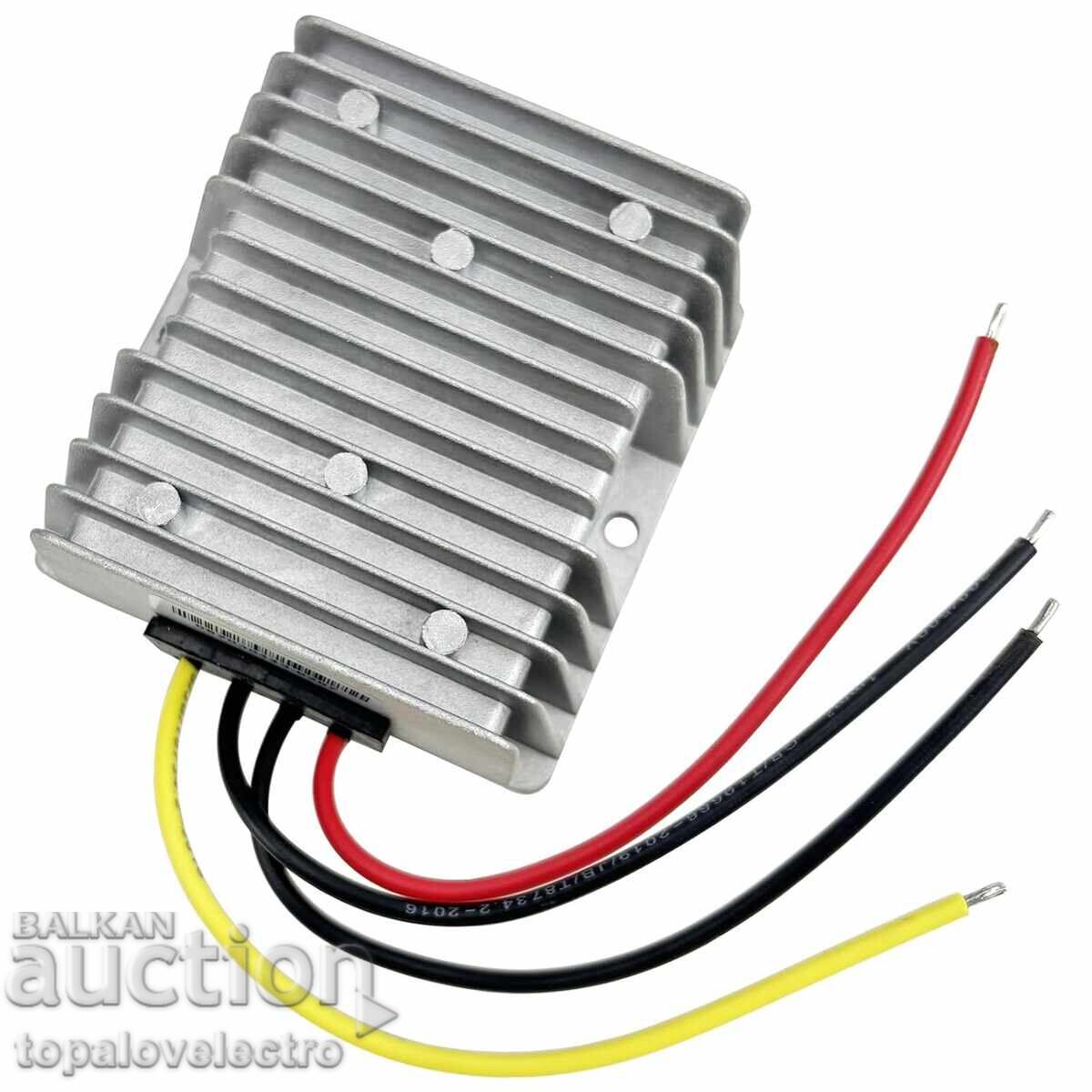 Δημοπρασία ΚΑΙΝΟΥΡΙΟ! DC 12V/24V σε 5V 30A 150W αδιάβροχος μετατροπέας