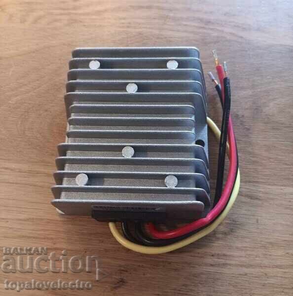 ΚΑΙΝΟΥΡΙΟ! DC 12V/24V σε 5V 30A 150W αδιάβροχος μετατροπέας - 5