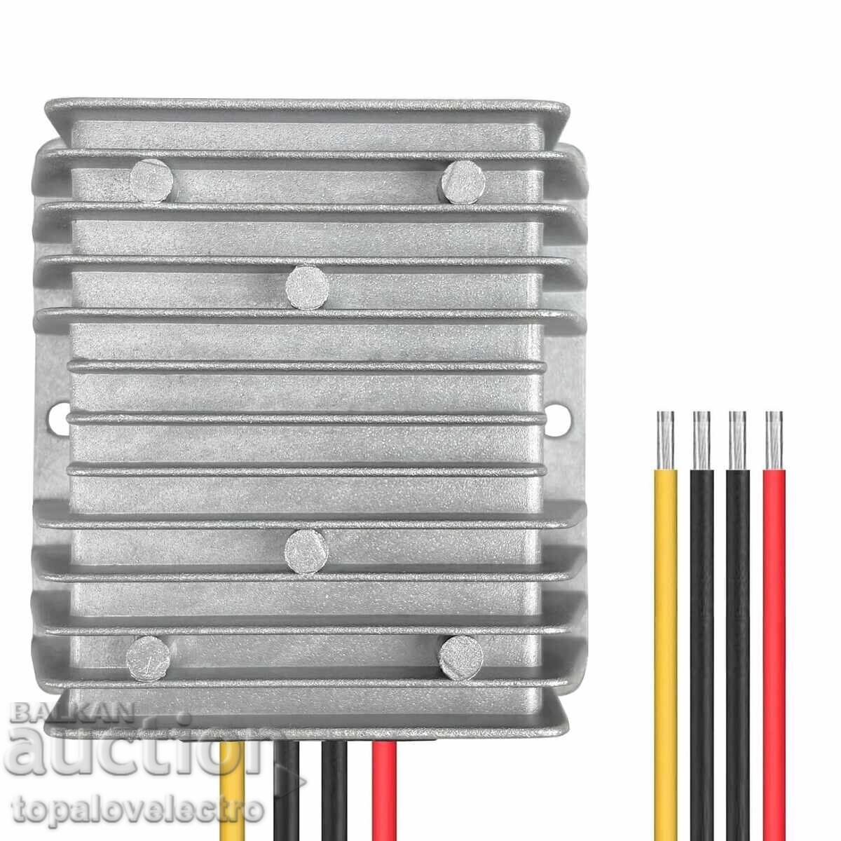 ΚΑΙΝΟΥΡΙΟ! DC 12V/24V σε 5V 30A 150W αδιάβροχος μετατροπέας