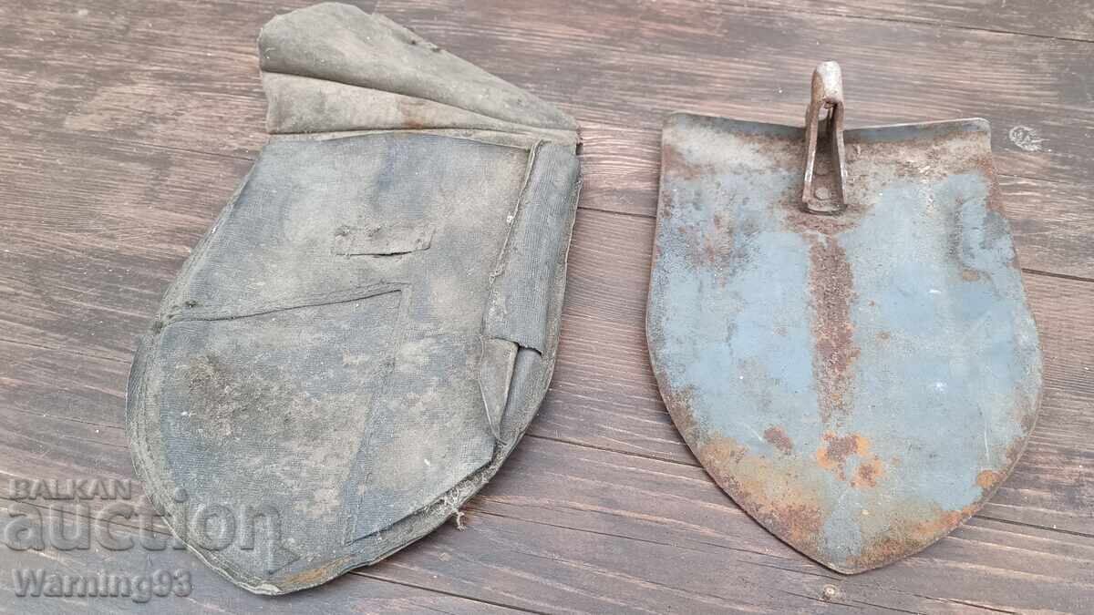 Old military shovel with case - 24/17cm - 7 Old military shovel with case - 24/17cm - 7