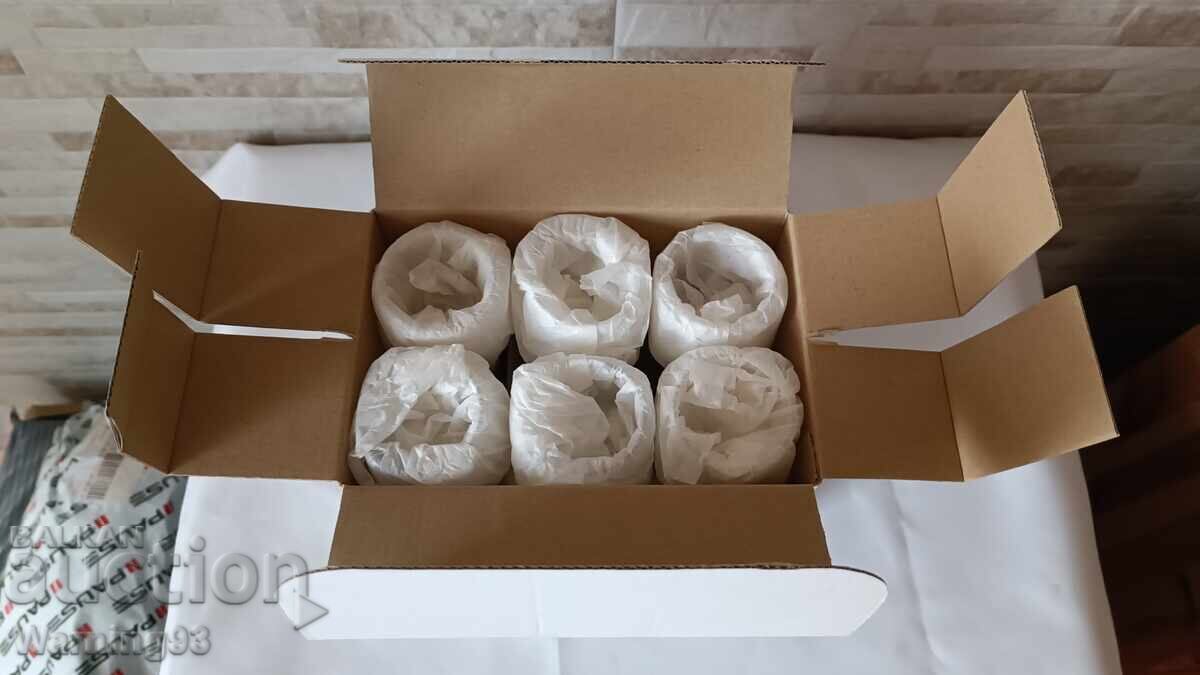 Σερβίτσιο για ρακή - κρύσταλλο μολύβδου - 6 τεμάχια - εργοστάσιο Κβαρτς - 7