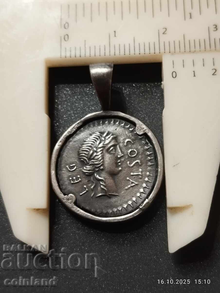 Auction Ancient Roman Pendant - REPLICA REPRODUCTION Auction Ancient Roman Pendant - REPLICA REPRODUCTION