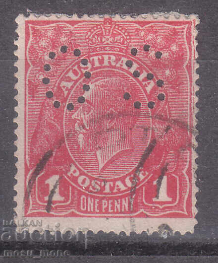 Австралия 1915 - 23 перфина Австралия 1915 - 23 перфина
