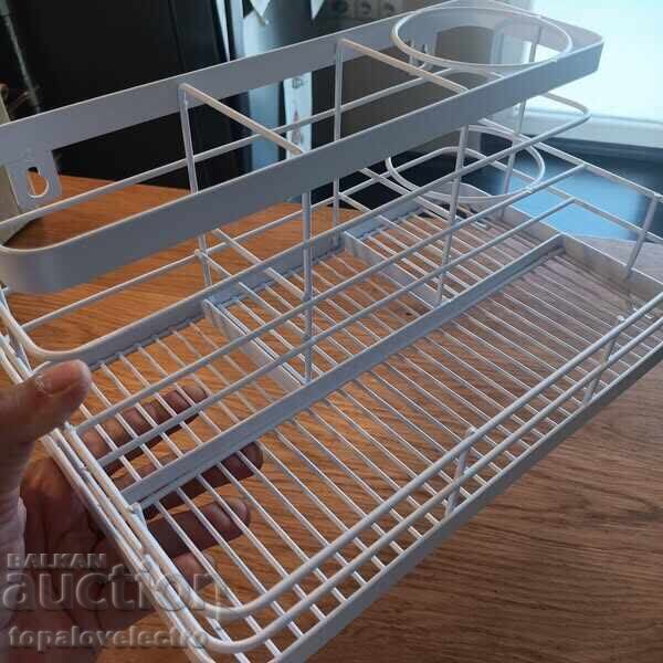 Παράδοση ΝΕΟ! Οργανωτής για σεσουάρ και εργαλεία κομμωτικής, μεταλλικός