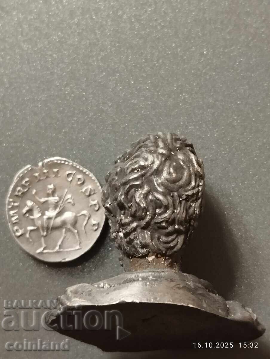 Ancient Bronze Figurine Septimius Severus REPLICA REPRODUCTION with price 25.00 BGN | € 12.78