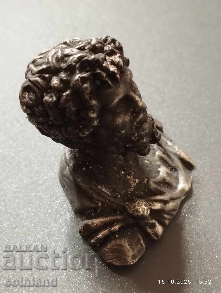 Auction  Ancient Bronze Figurine Septimius Severus REPLICA REPRODUCTION