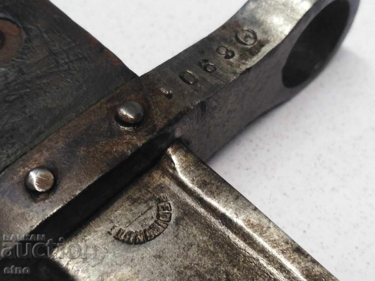 Auction CHEEK PIECE FOR MANNLICHER-SCHOENAUER, KNIFE, RIFLE Auction CHEEK PIECE FOR MANNLICHER-SCHOENAUER, KNIFE, RIFLE