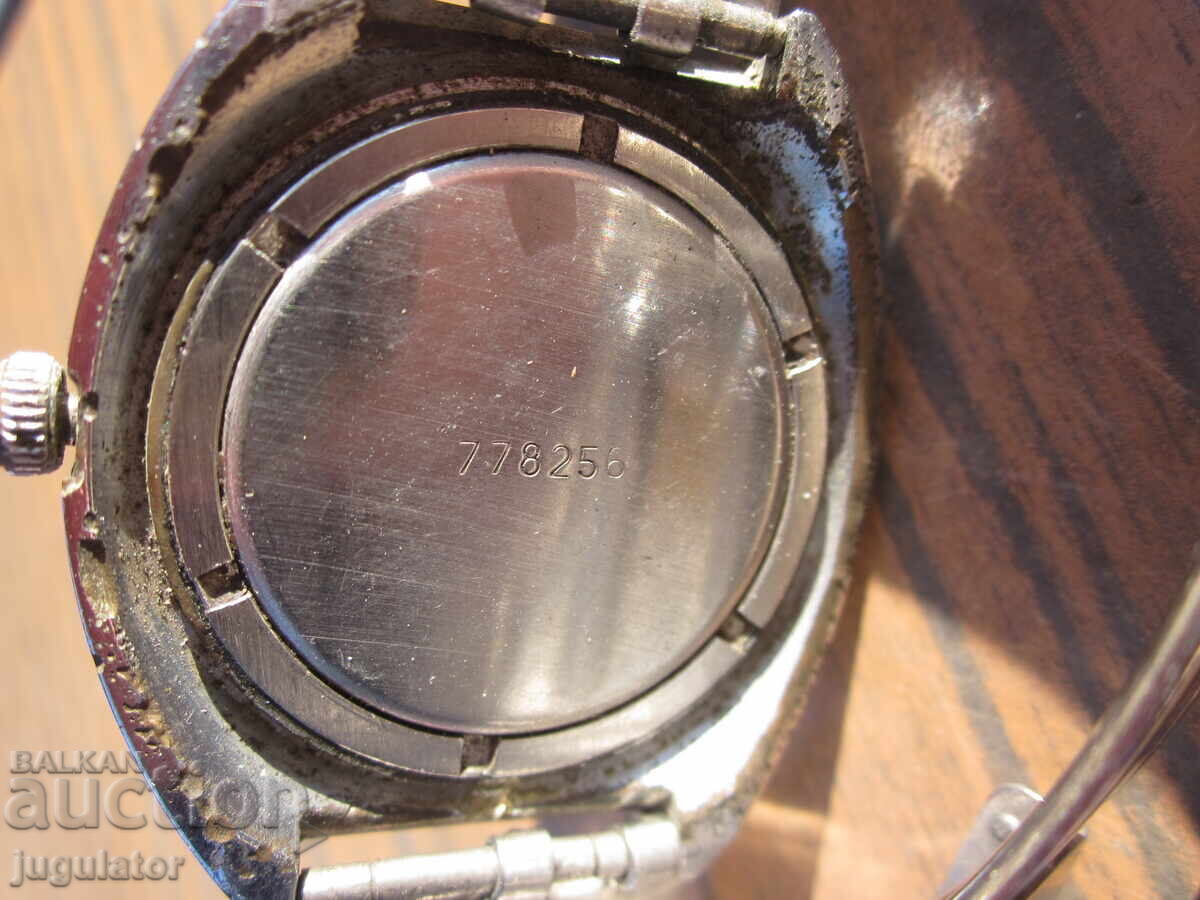 Ρωσικό ανδρικό μηχανικό ρολόι χειρός χρονογράφος Wostok - 5 Ρωσικό ανδρικό μηχανικό ρολόι χειρός χρονογράφος Wostok - 5