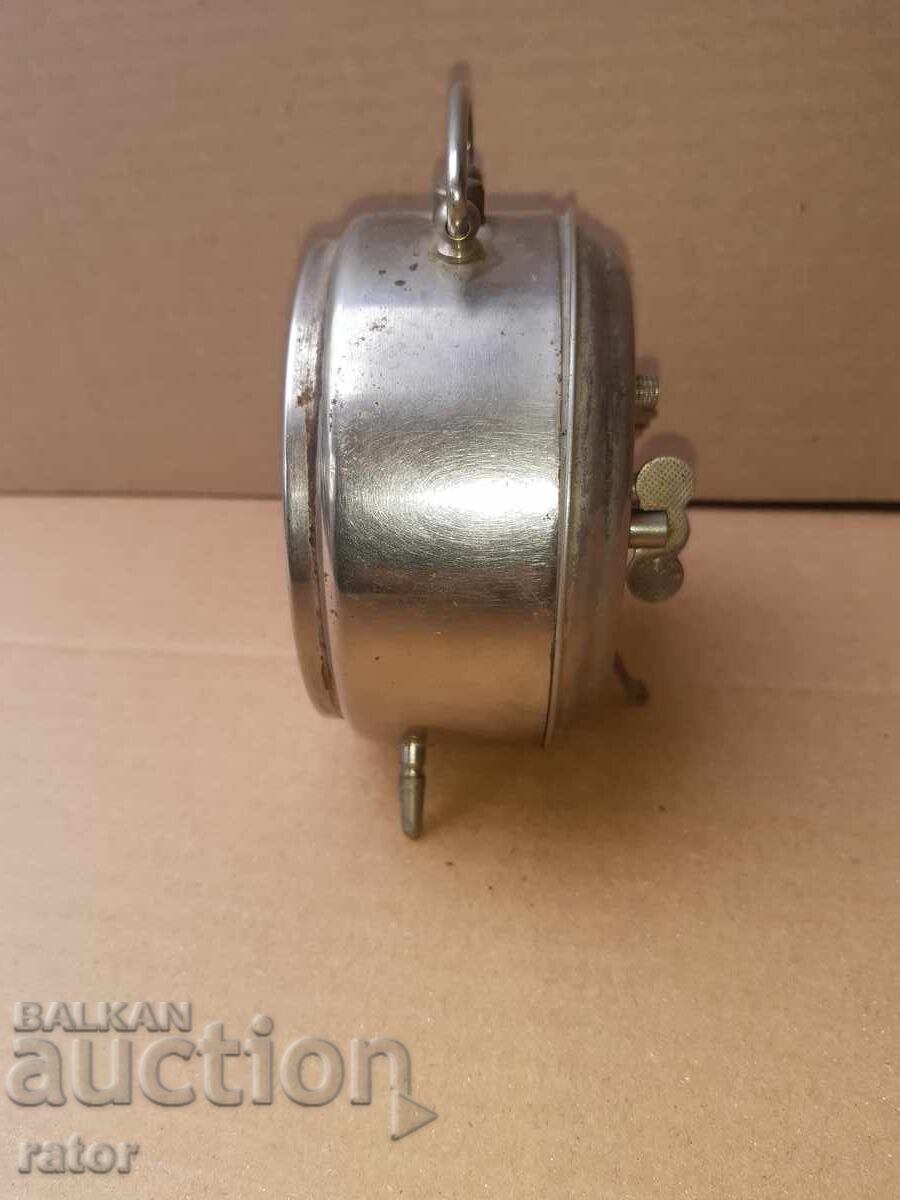 Δημοπρασία Σπάνιο ΒΟΥΛΓΑΡΙΚΟ ρολόι, ξυπνητήρι ΡΟΔΙΝΑ. Λειτουργεί