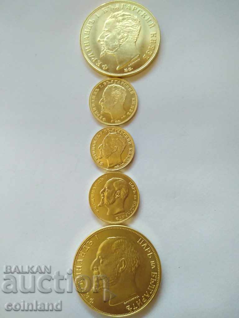Lot 20 BGN and 100 BGN 1912 10 BGN 20 BGN and 100 BGN 1894 Ferdinand - 5