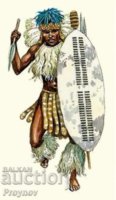 Αντίγραφο της φυλής Ζουλού – Ασσαγκάι - 48 εκ με τιμή 400.00 BGN | € 204.52